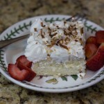 Coconut Tresh Leches Cake