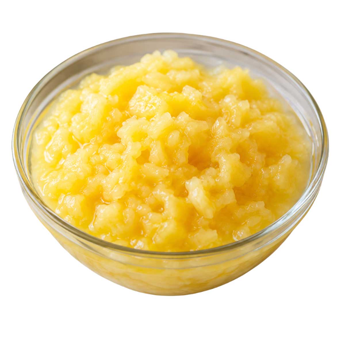 Crushed pineapple for banana bread