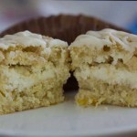 pineapple cream cheese filled pound cake muffins