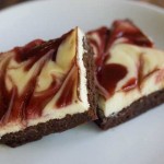 white c hocolate raspberry brownies