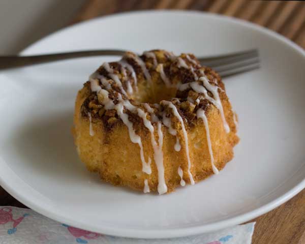 sour-cream-coffee-cake Sour Cream Coffee Cake Mini Bundt for National Coffee Cake Day