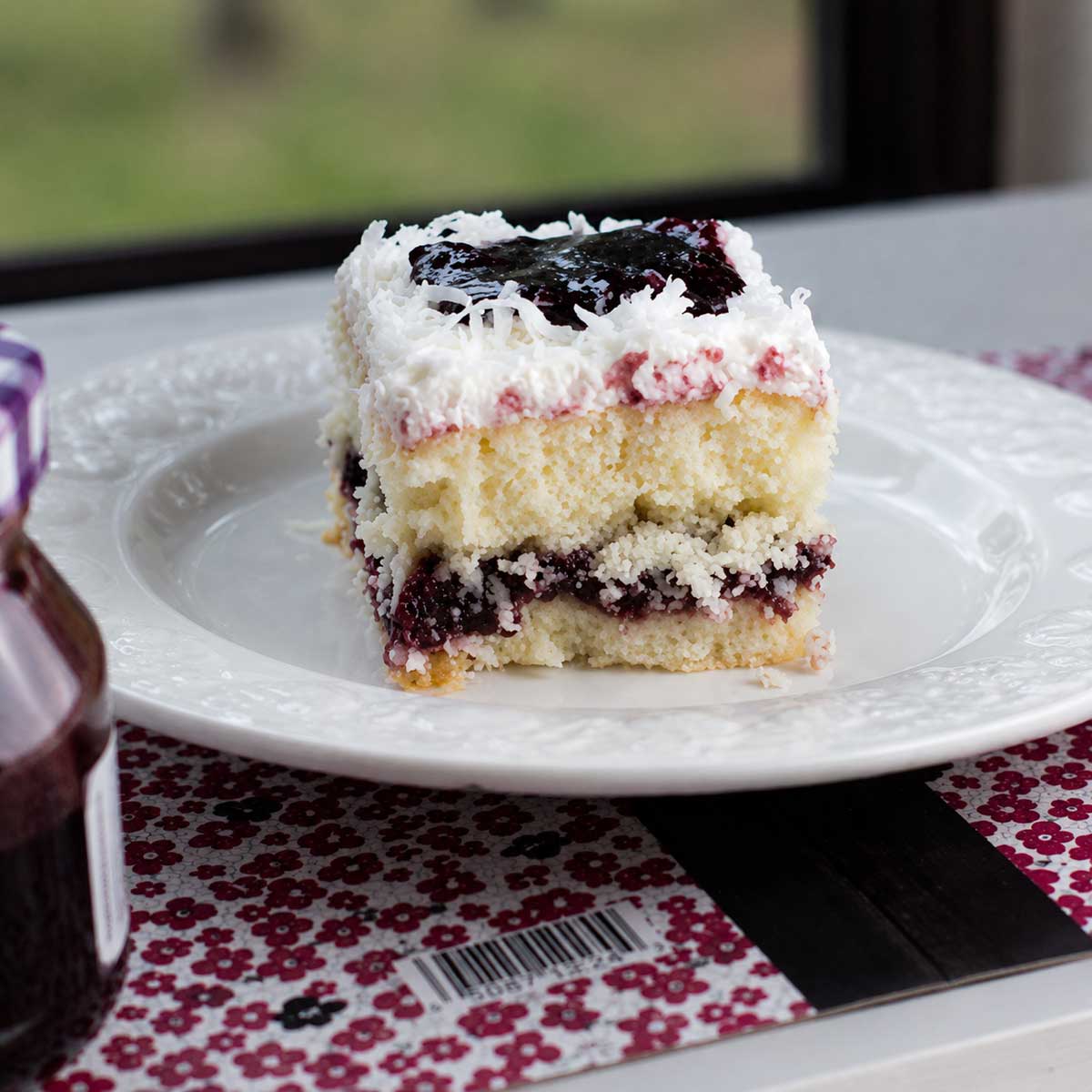 coconut-cake Coconut Mist Cake or Scottish Snow Cake recipe