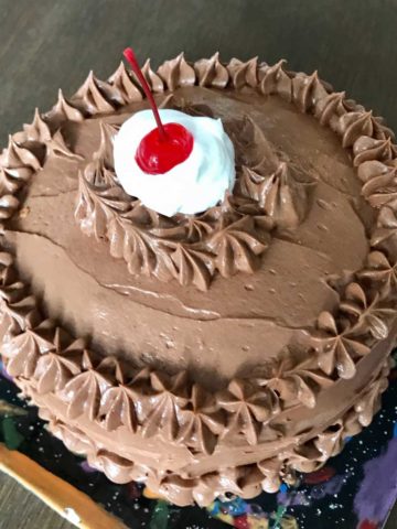 Cake Mix Marble Cake