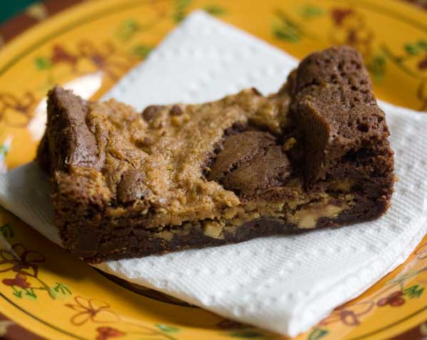 Peanut Butter Swirl Brownies