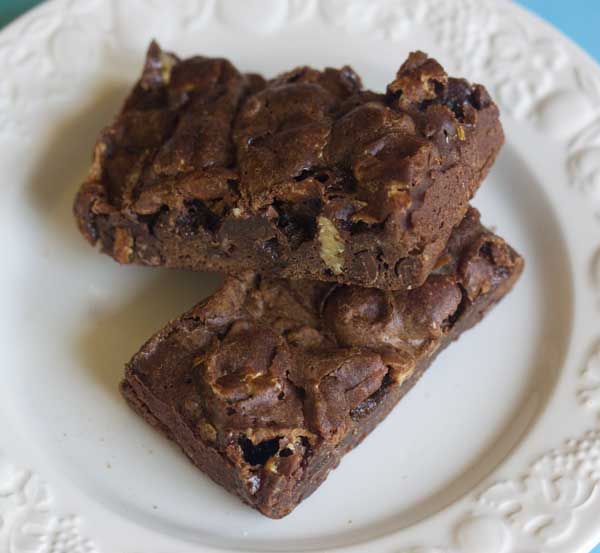 Melted Marshmallow Brownies