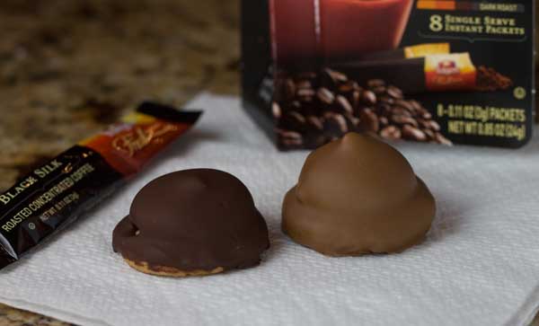 Mocha Marshmallow Cookies with Folgers Black Silk