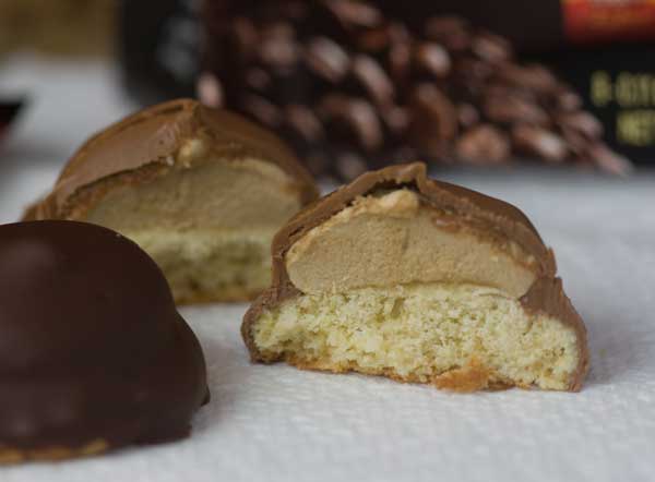Mocha Flavored Marshmallow Cookies
