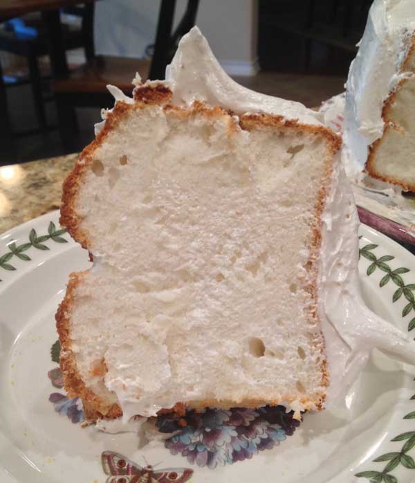 Angel Food Cake is a great way to use egg whites.