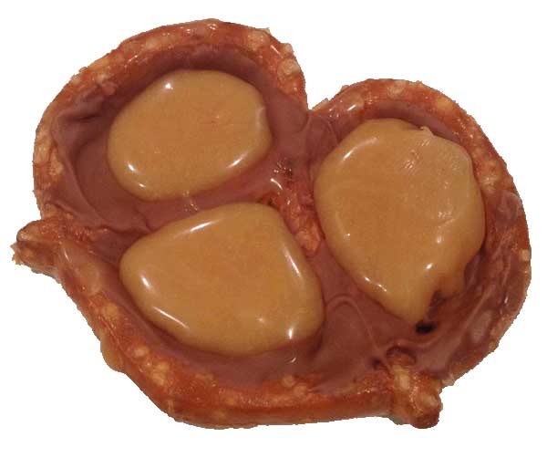 Caramel Filled Pretzels