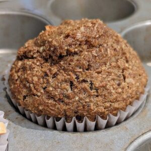 Oven Ready Bran Muffins that rise high.