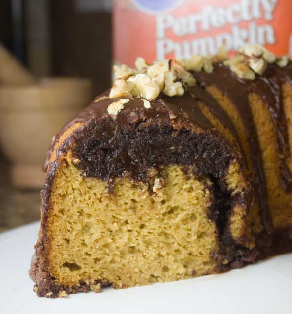 Pillsbury Pumpkin Brownie Bundt Cake