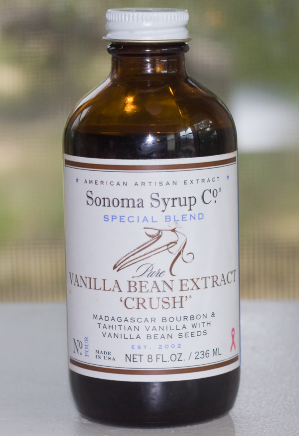 Sonoma Crush Vanilla perfect for homemade vanilla ice cream