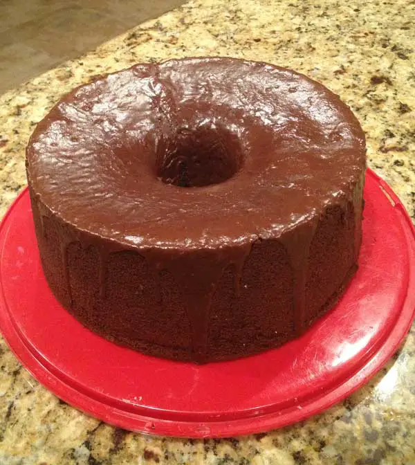 Chocolate Tube Cake