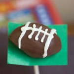 Football Cake Pops