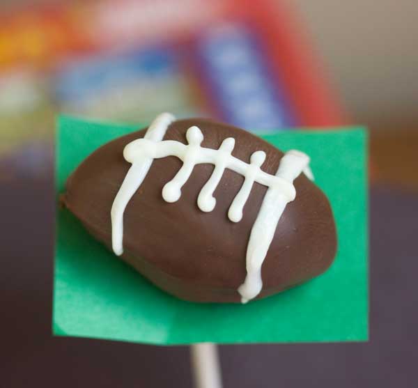 Football Cake Pops