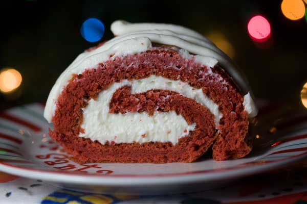 Red Velvet Cake Roll