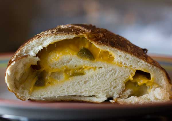 Cheddar Pretzel Bread
