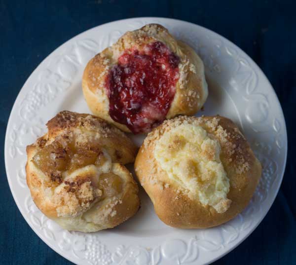 cream cheese filled Kolaches