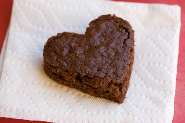 Heart Shaped Breakfast Cake