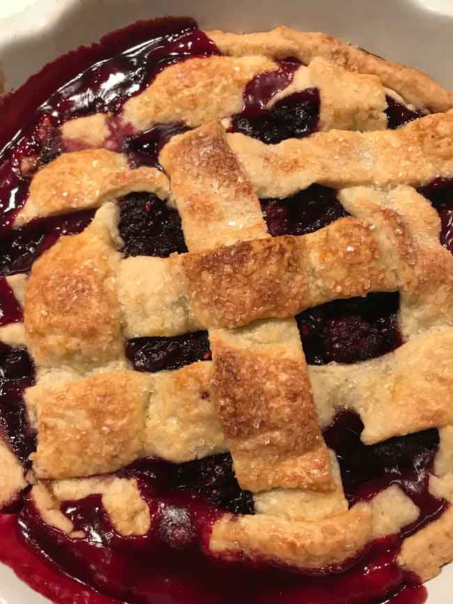 blackberry cobbler