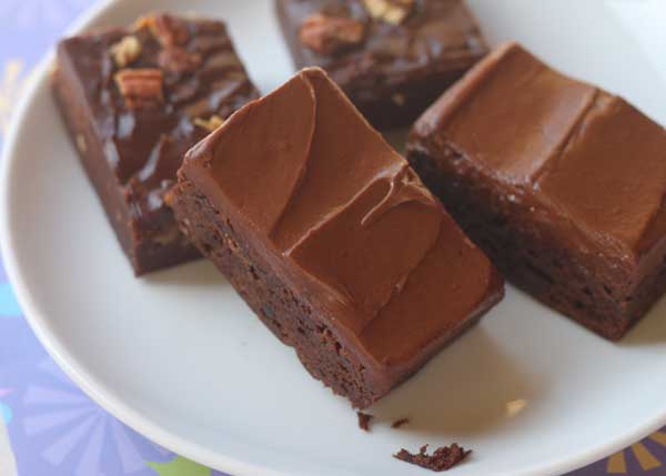 Frosted Fudge Brownies