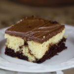 buttermilk marble cake recipe for a 9x13 inch sheet cake.