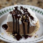 Chocolate Mallow Malt Pie