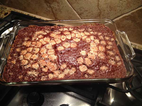 Marshmallow Cola Cake