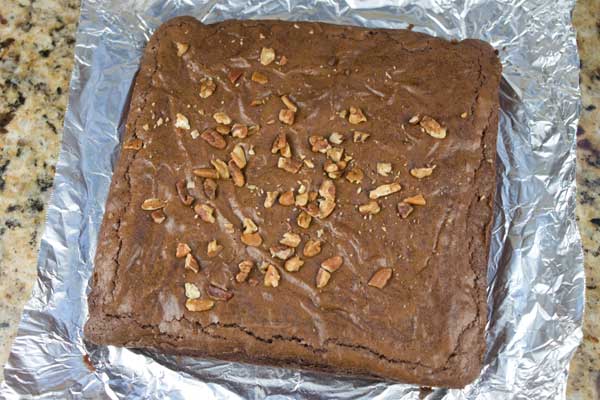 Shiny Top Brownies