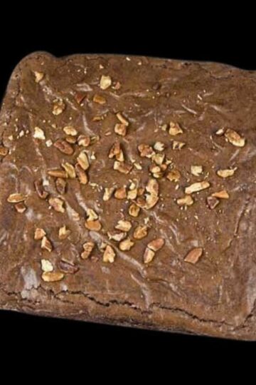 Shiny top fudge brownies