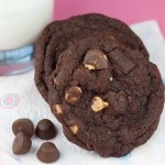 Double Chocolate Peanut Butter Chip Cookies