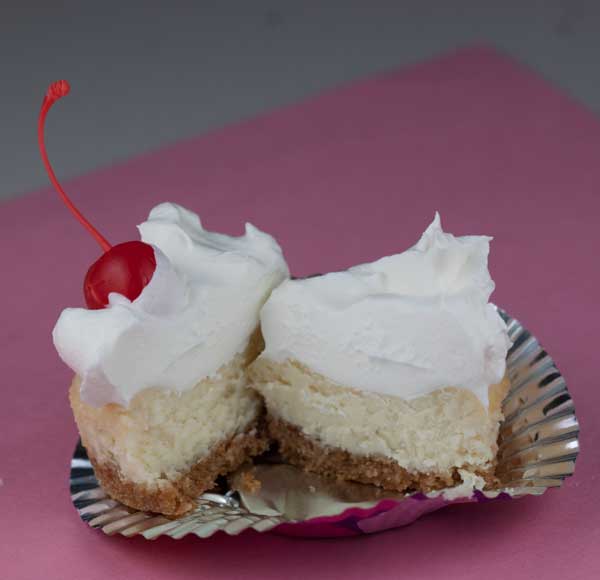 mini key lime cheesecakes