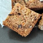 Sourdough Zucchini Bread made with sourdough discard, zucchini, carrots and apples.