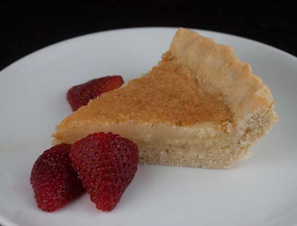 magnolia pie aka buttermilk pie
