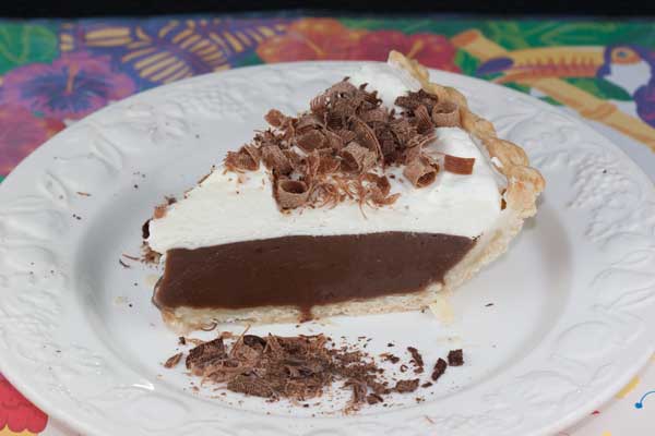 Luby's Chocolate Cream Pie