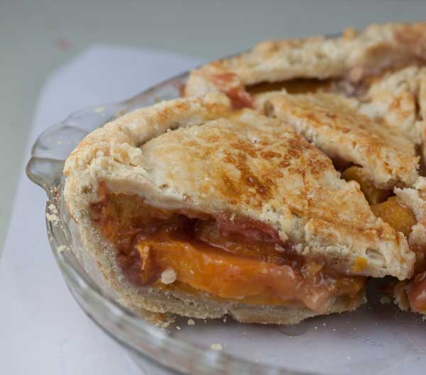 Double Crust Peach Pie