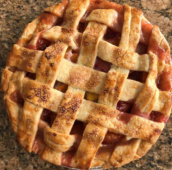 Double Crust Peach Pie