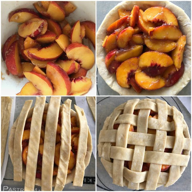 double crust peach pie