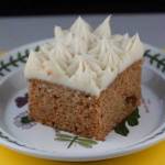 Sour Cream Carrot Cake