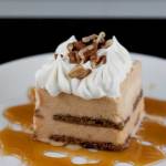 Spiced Pumpkin Ice Cream Squares