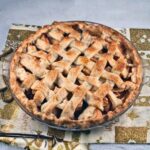Recipe for buttermilk pie crust plus a basic apple pie filling.