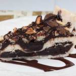 Cream Cheese Brownie Pie