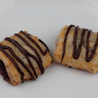 Mini Chocolate Croissant Cookies