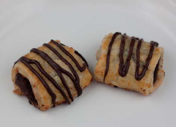 Mini Chocolate Croissant Cookies