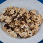 Chocolate Drizzled Popcorn