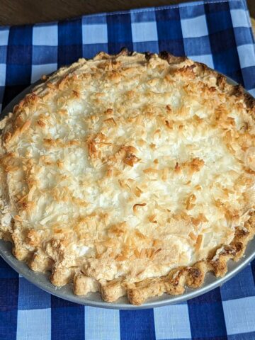 Coconut Meringue Pie All Milk