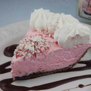 Frozen Peppermint Cream Pie