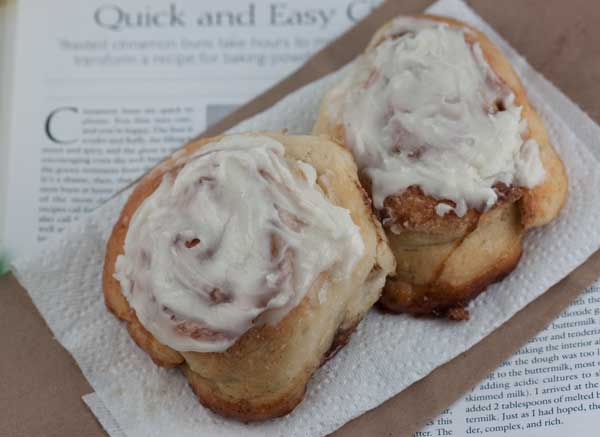 Quick Cinnamon Rolls