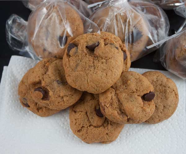 Soft Bran Chocolate Chip Cookies