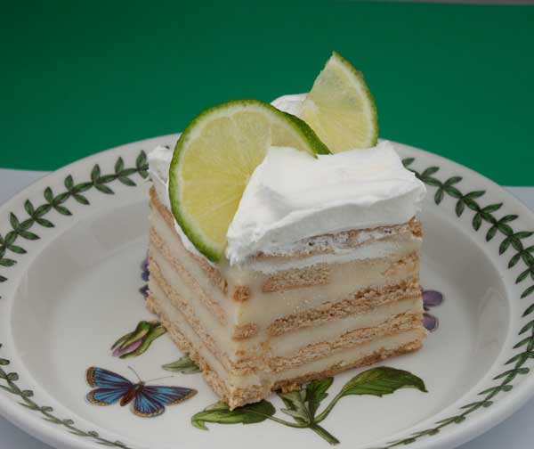 key lime icebox cake